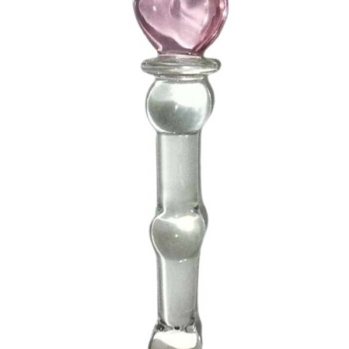 CENSAN 20 cm Boğumlu Cam Dildo