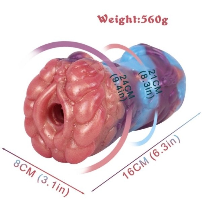 Censan Yaratık Şeklinde Vajina Mastürbatörü Model no: G6166