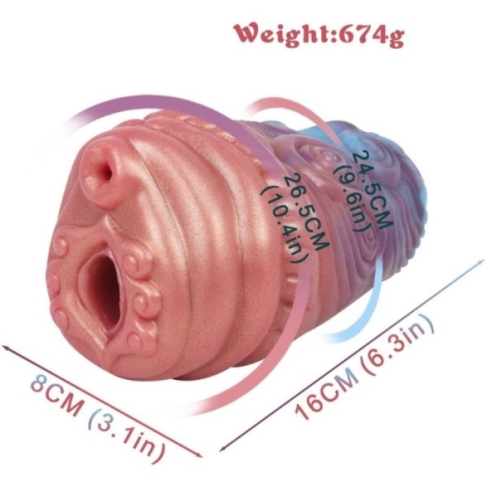 Censan Yaratık Şeklinde Vajina Mastürbatörü Model no: G6170