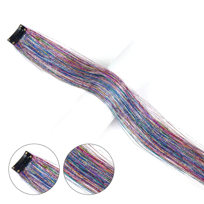 Klipsli Hair Tinsel Saç Simi - HTK03