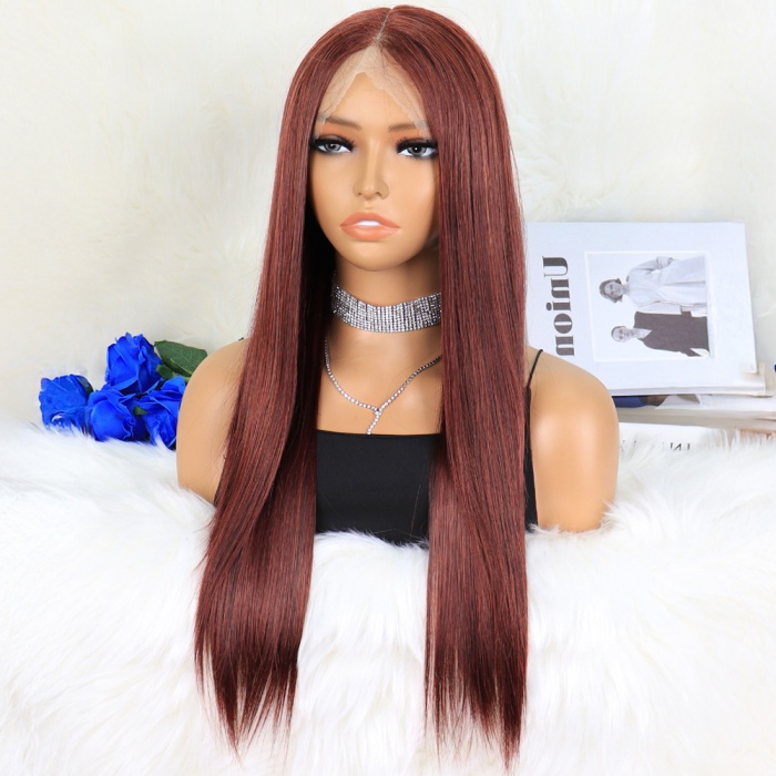 Kızıl Kahve Tül Peruk