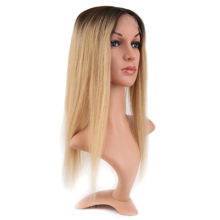 Ön Kısmı Ekstra Tül Koyu Kestane / Balköpüğü Ombreli Baby Taban Tepelik - 13x14cm