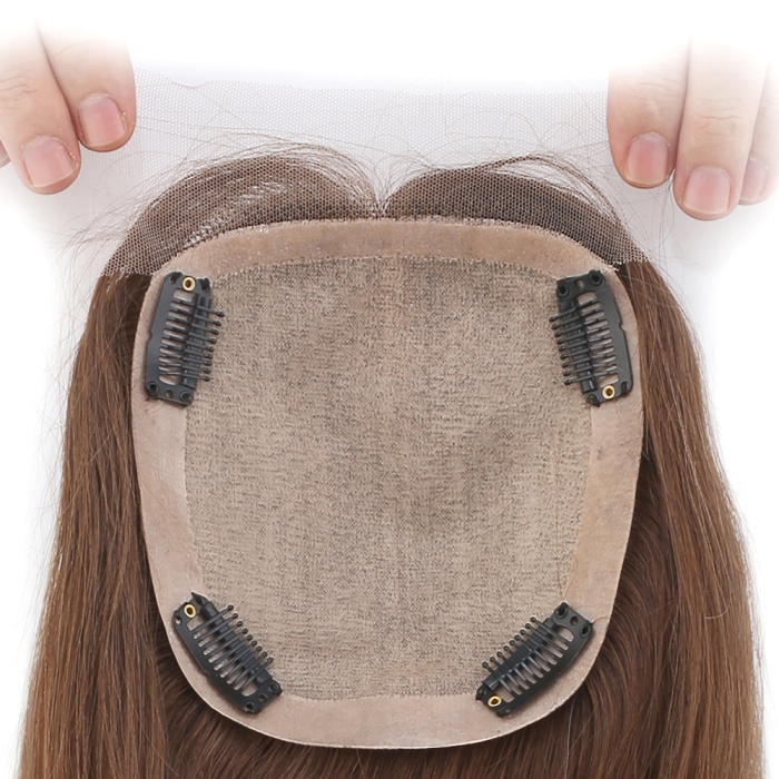 Ön Kısmı Ekstra Tül Kahverengi Baby Taban Tepelik - 13x14cm