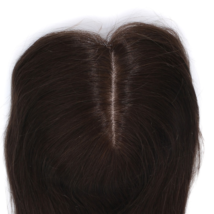 Ön Kısmı Ekstra Tül Koyu Kestane Baby Taban Tepelik - 13x14cm