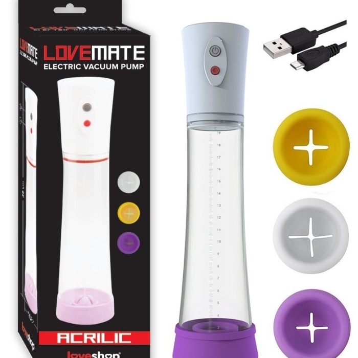 LOVEMATE ELECTRİK PUMP USB ŞARZ