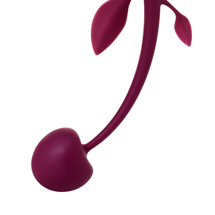 JOS KİRAZ Vajinal Top, silikon, bordo, 14,5 cm