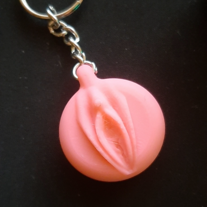 Vajina Anahtarlık – Cesaretin Minik Hali