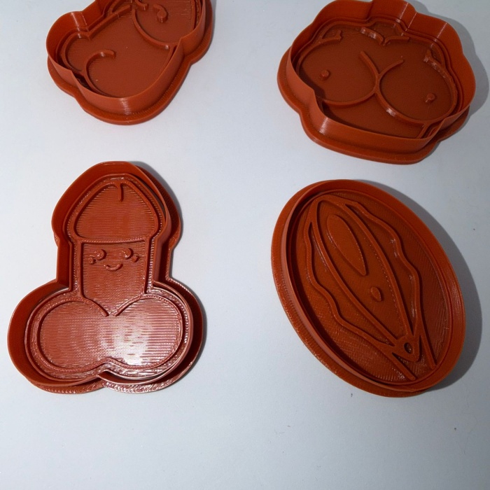 Penis & Meme Şeklinde Kurabiye Kalıbı – Mutfağın En Yaramaz Malzemesi!