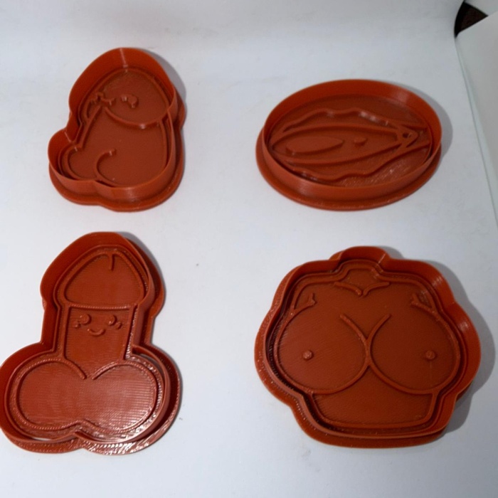 Penis & Meme Şeklinde Kurabiye Kalıbı – Mutfağın En Yaramaz Malzemesi!