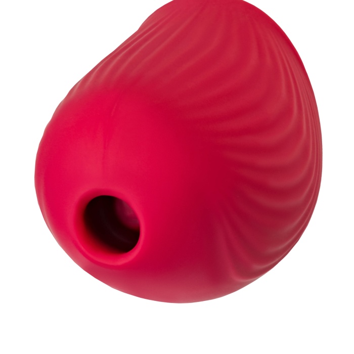 Qli by Flovetta Birdieden vakum dalgası klitoral uyarıcı, silikon, kırmızı, 6,3 cm