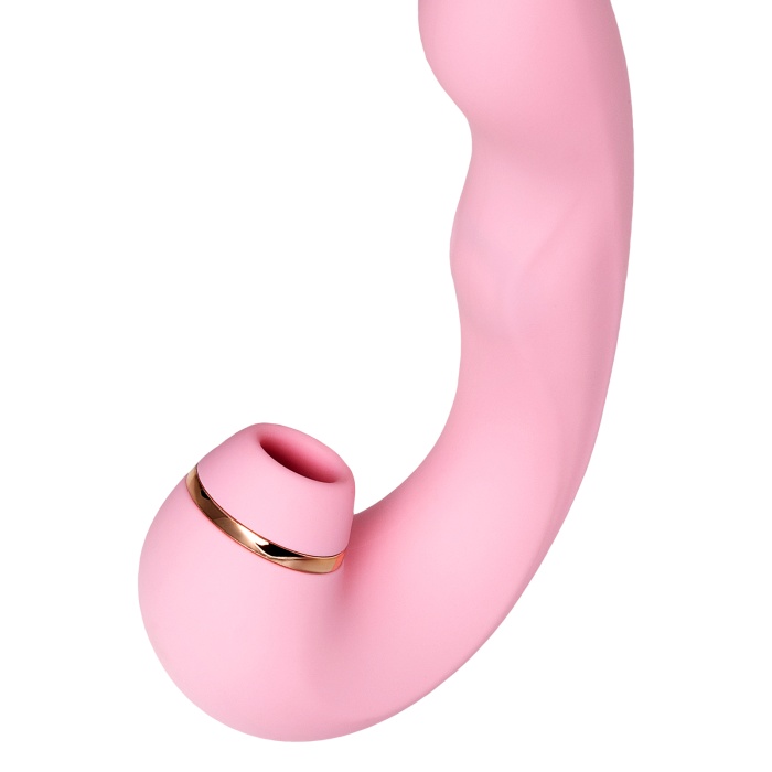 JOS JUNA Çok Fonksiyonlu Vibratör, pembe, 15 cm