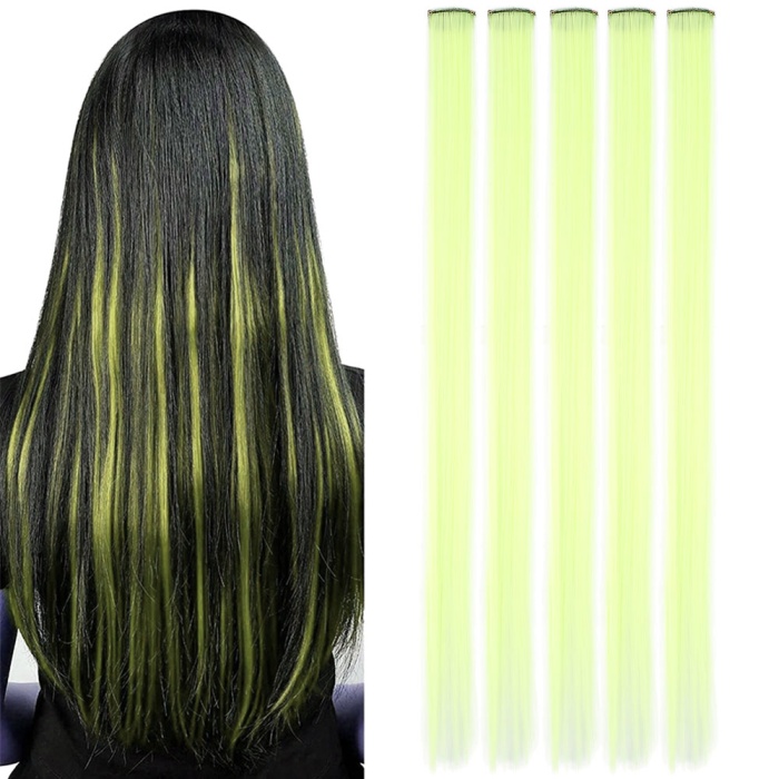 Renkli Sentetik Çıt Çıt - 5 Adet - D04