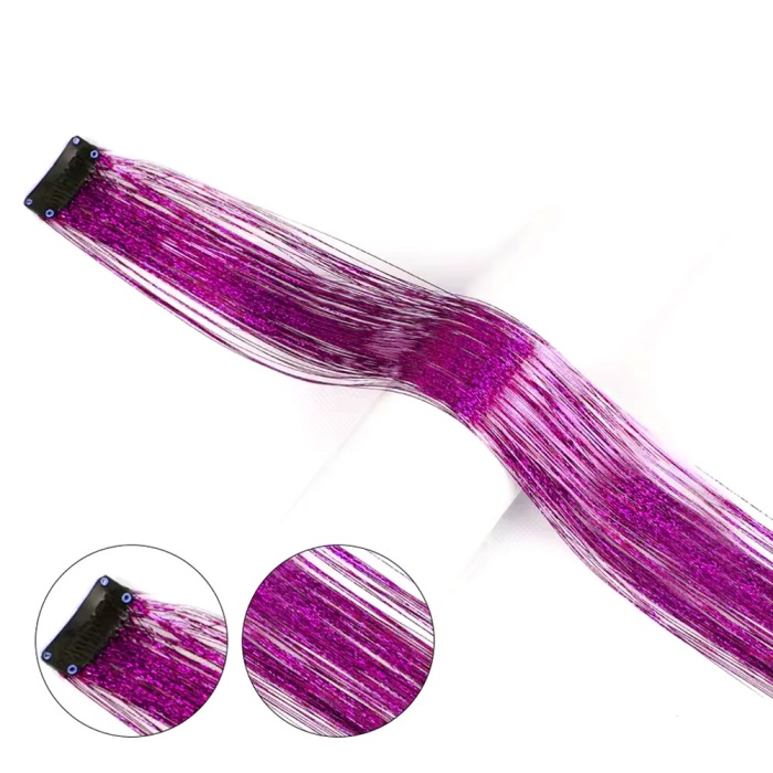 Klipsli Hair Tinsel Saç Simi - HTK17
