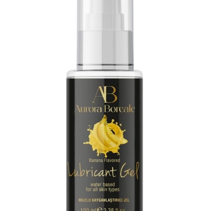 Aurora Boreale Muz Aromalı Kayganlaştırıcı Jel  100 ML