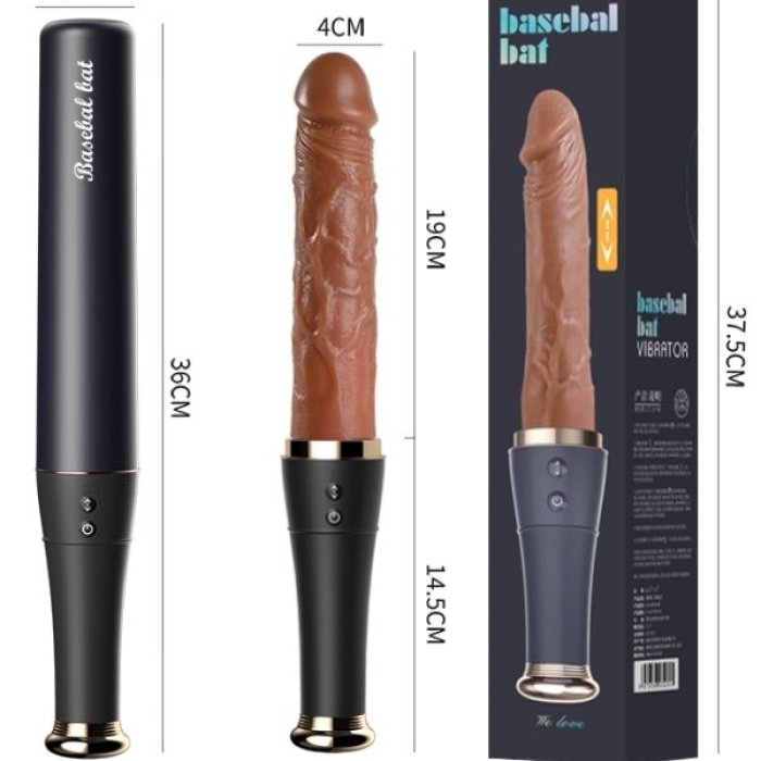 Censan Beyzbol Sopası İleri Geri ve Dil Vibratör