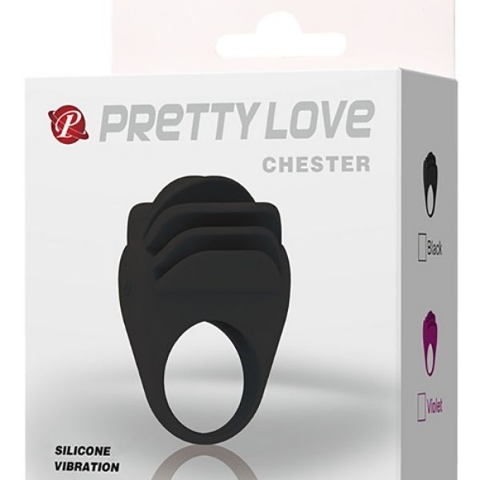 Censan Chester Titreşimli Silikon Penis Halkası