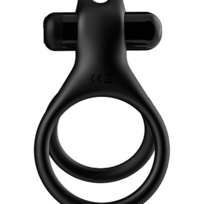 Censan Çift Halkalı Manyetik Şarjlı Penis ve Testis Halkası – Klitoris Uyarıcılı, Suya Dayanıklı, Çiftler İçin Tasarlanmış Titreşimli Model