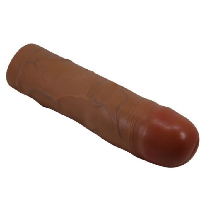 Censan Kylian Gerçek Hissiyatlı Uzatıcı Penis Kılıfı Brown
