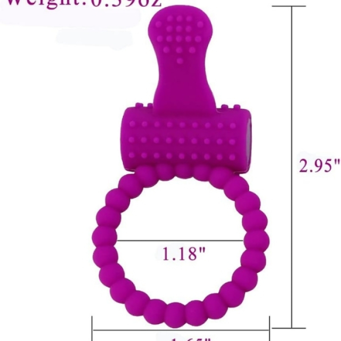 Censan Naughty Play Titreşimli Penis Halkası