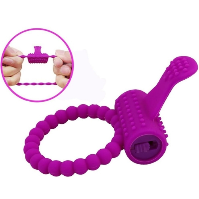 Censan Naughty Play Titreşimli Penis Halkası