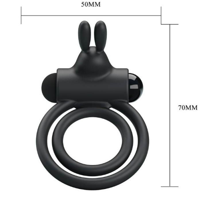 Censan Osmond Titreşimli Silikon Penis Halkası