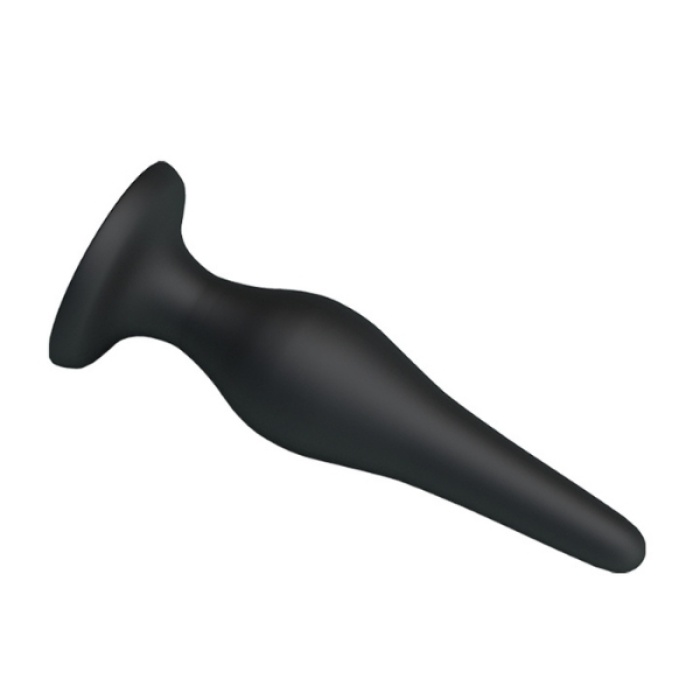 Censan Siyah Silikon Anal Tıkaç Set