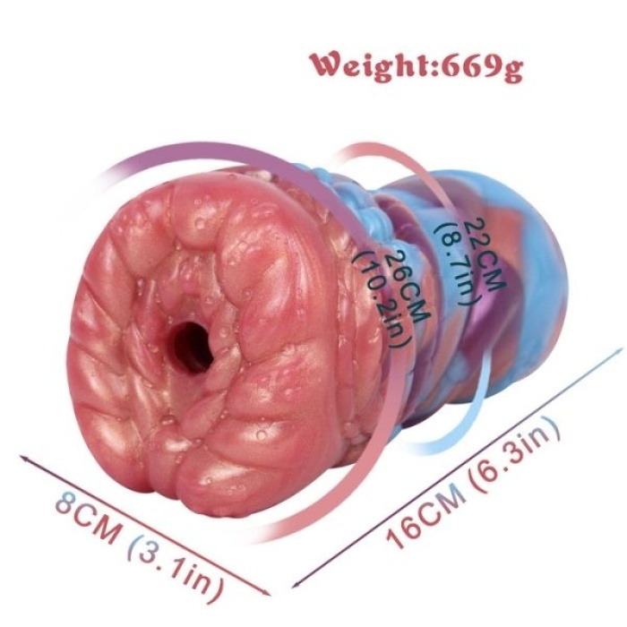 Censan Yaratık Şeklinde Vajina Mastürbatörü Model no: G6169