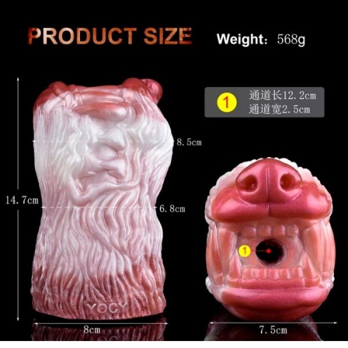 Censan Yaratık Şeklinde Vajina Mastürbatörü Model no: YC-2309