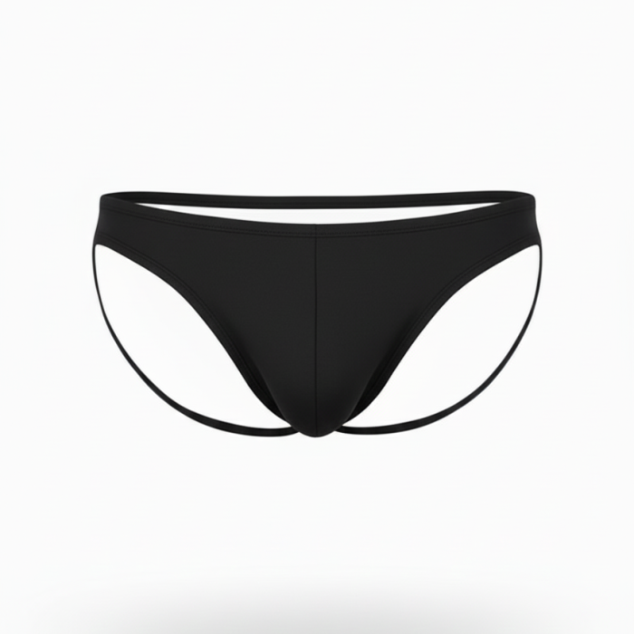 Fantezi Arkası Açık Seksi 2li Erkek Külot BC4625