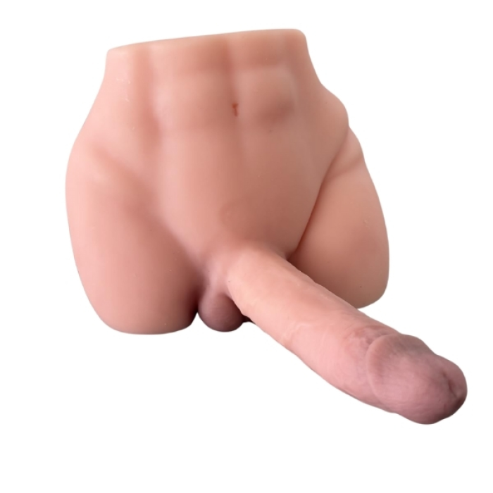 L-Join Gerçekçi İleri Geri Haraketli Titreşimli 5 Kg Kalça Vajina Dildo Mastürbatör