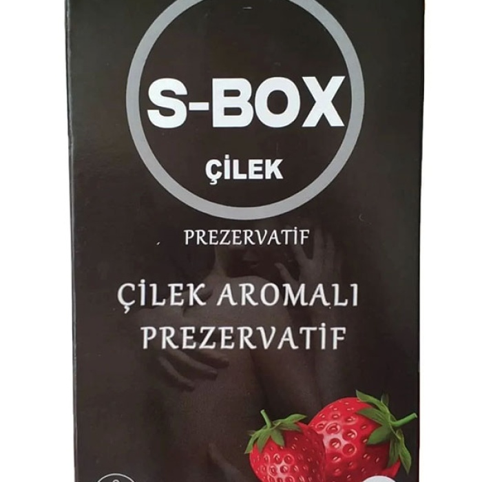 S-Box Çilek Aromalı Prezervatif 12'li