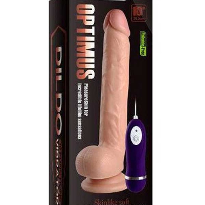 Shequ Optimus Titreşimli Realistik Dildo 28 cm