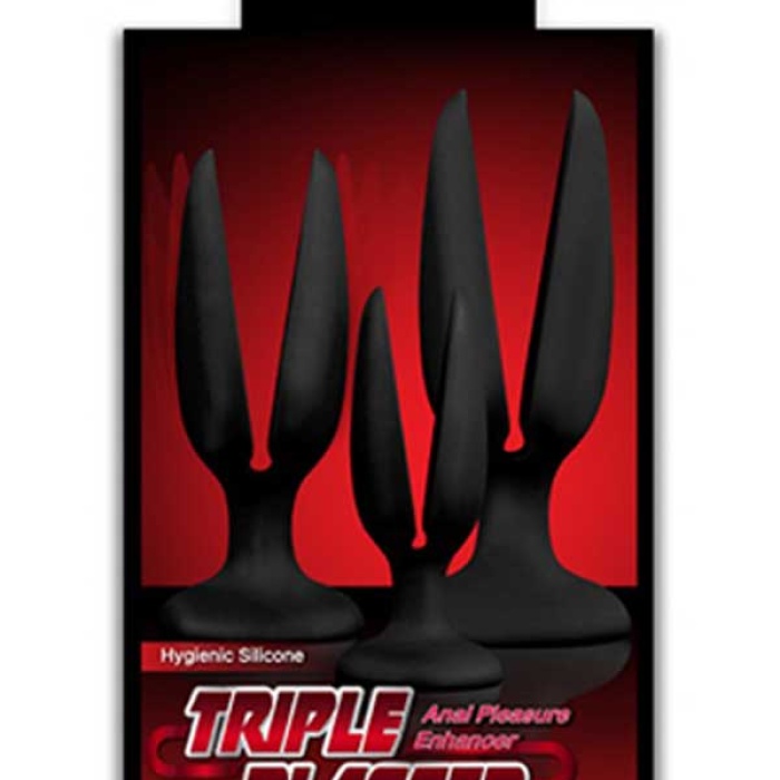 Triple Blaster Açılır 3lü Anal Tıkaç Seti