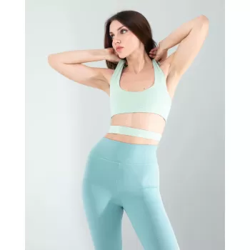 Mint Önü Kurdeleli Askılı Dalgıç Crop