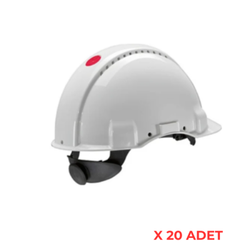 3m Peltor G3000 Beyaz Baret 20 Adet