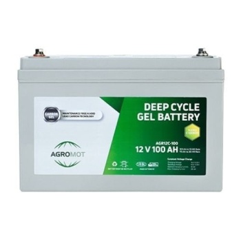 Agromot 12v 100 Ah Jel Akü