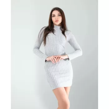 Taş Mini Triko Elbise