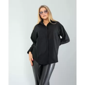 Siyah Regular Fit Gömlek