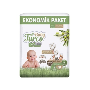 Baby Turco Bebek Bezi Ekonomik Paket 68li (2 Numara) 8682241205929