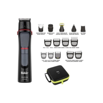 Fakir Execute 2 Blade Bakım Kiti Siyah