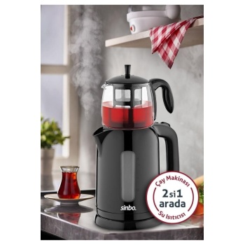 Sinbo STM-5830 Elektrikli Çay Seti Beyaz