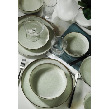 PEARL Mood 24 Parça Yemek Seti Yeşil