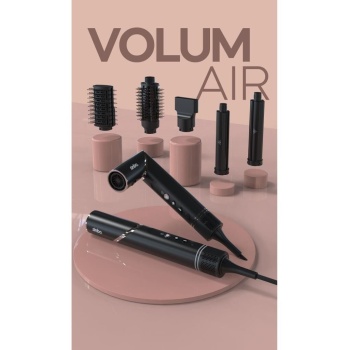 Sinbo Pro Airwrap Katlanabilir Multstyler Hava Üfleme 5 in 1 Saç Şekillendirici Bldc SHD-1720 Siyah