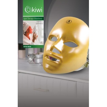 Kiwi Kfm-8650 Şarjlı Kızılötesi Işıklı Sıkılaştırıcı ve Terapi Maskesi
