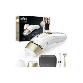 Braun IPL Silk·expert Pro 5, Evde Tüy Alma, Çanta, Venus Tıraş Makinesi, 2 Başlık ile, PL5146