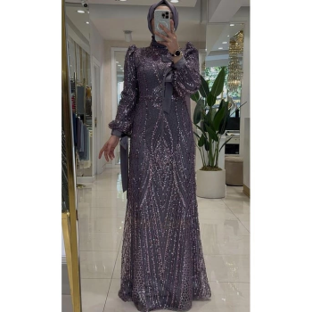 Pınar Şems Yeni Ülkü Abiye Lila