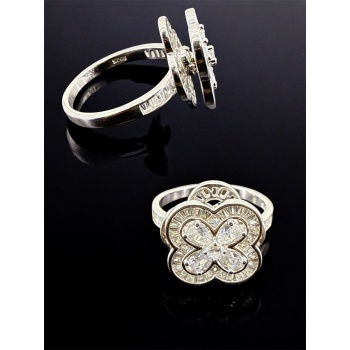 Yonca Model Taşlı Stres Yüzüğü