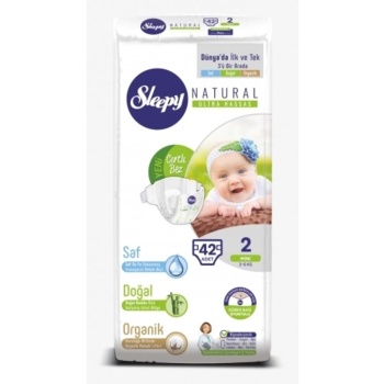 Sleepy Natural Yeni Doğan 2 Numara 42 Adet 3-6 kg 78456