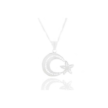 925 Ayar Gümüş Telkari Kolye