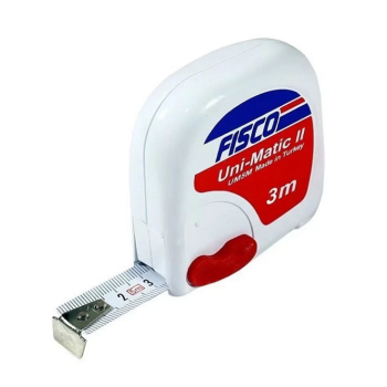 Fisco UM3 Çelik Şerit Metre 3 Metre
